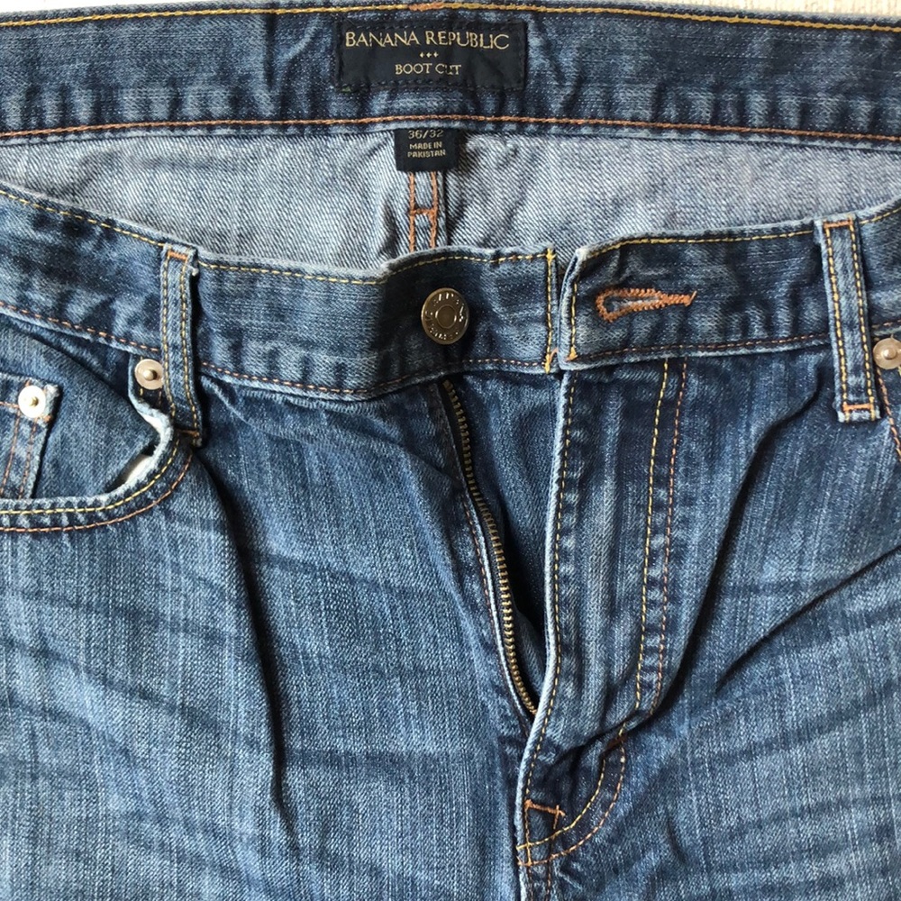 Men’s size 36x32 Banana Republic jeans - Boot cut